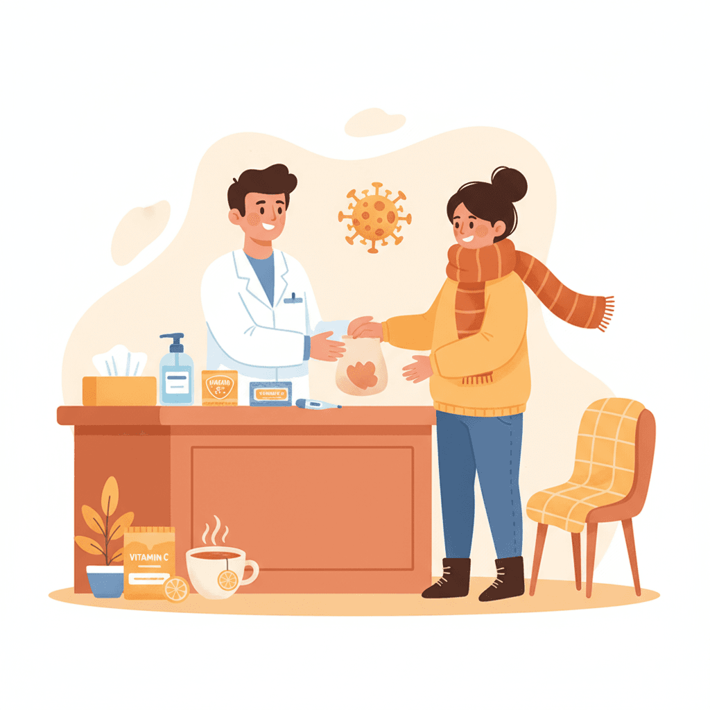 독감 유행 시즌, 약국에서 챙겨야 할 필수템과 현명한 건강 관리법