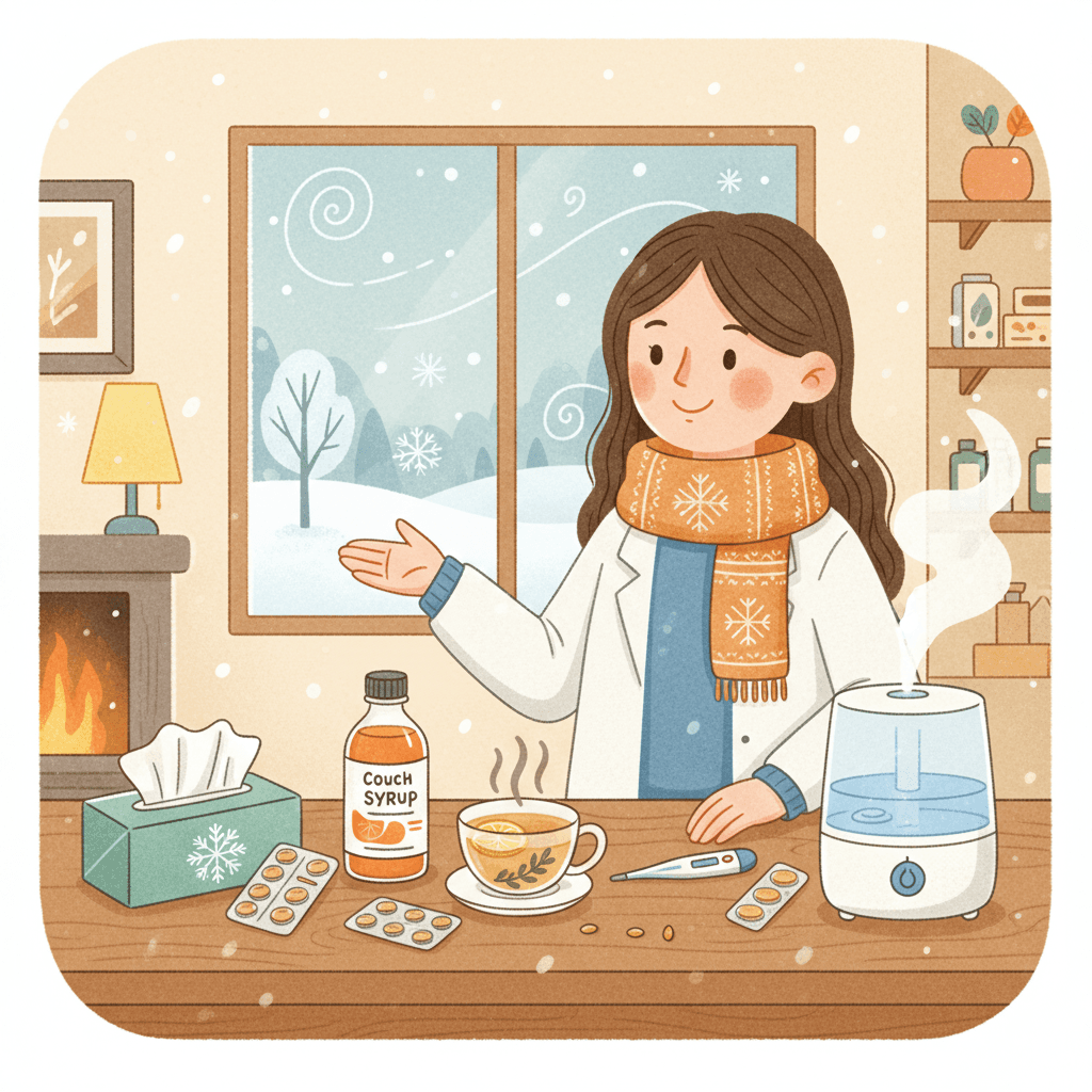 ❄️ 올겨울, 감기 걱정 끝! 약국에서 챙겨야 할 필수템과 똑똑한 대처법 💊