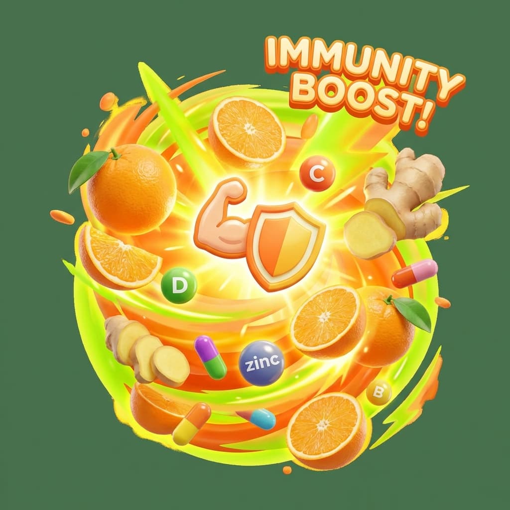 건조한 겨울, 약사가 추천하는 면역력 강화 & 감기 예방 건강 솔루션