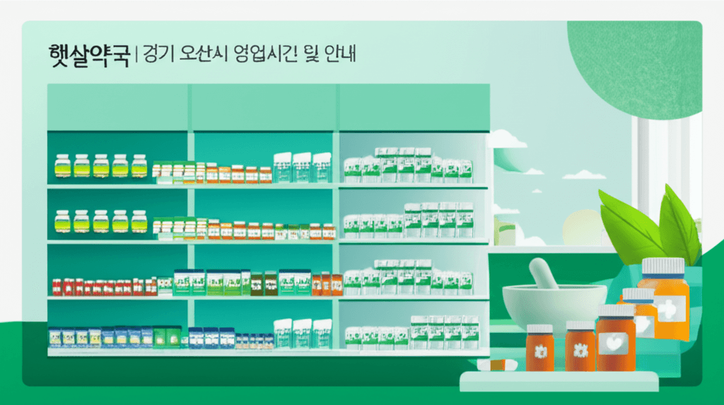 햇살약국 | 경기 오산시 영업시간 및 안내